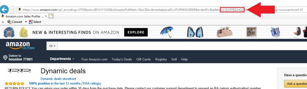 Search By Competing Seller 2 Browse by Amazon Seller2