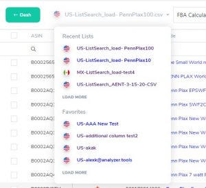 list chooser